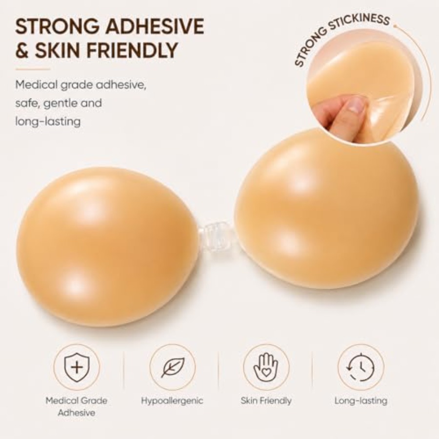 Hasimor Sticky Bra Ultra Thin  - Backless Bra Sticky ulasan dan harga