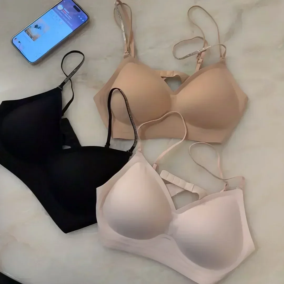Plus Size Front Closure Wirele - Full Coverage Bra ulasan dan harga