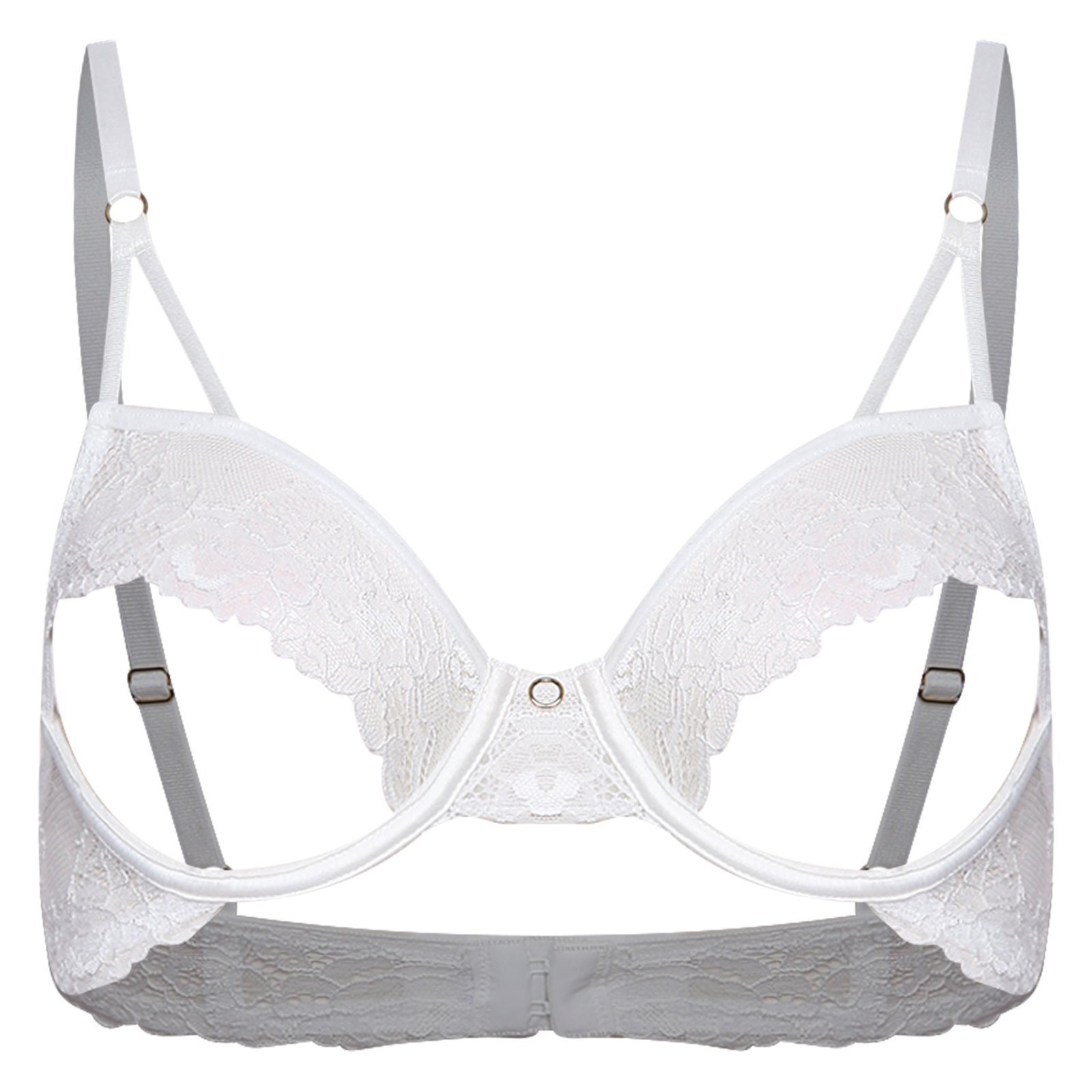 Women Sexy Hollow Out Bra Soft - Sheer Bra Lace ulasan dan harga