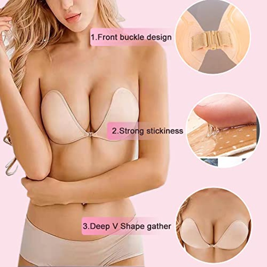 Hasimor 2 PCS Strapless Adhesi - Strapless Bra Adhesive ulasan dan harga