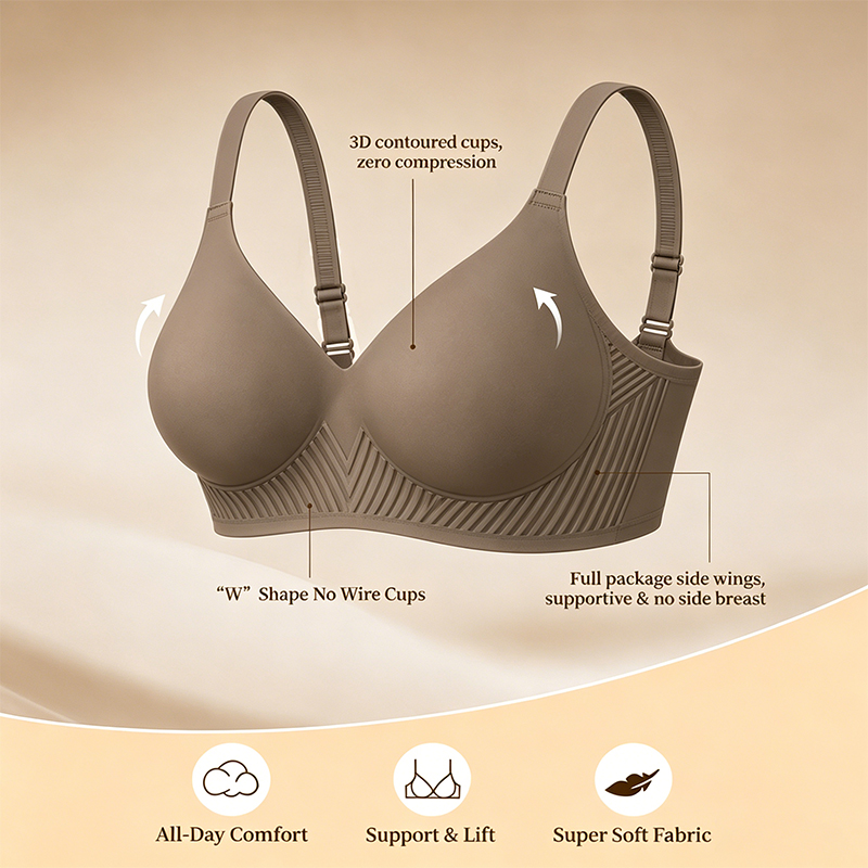 Full Coverage Push Up Jelly Su - Underwire Bra Padded ulasan dan harga