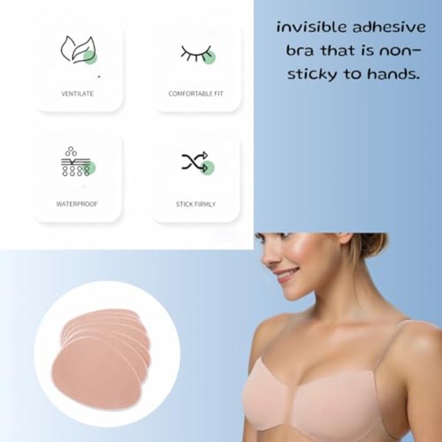 Plus Size Invisible Adhesive S - Strapless Bra Adhesive ulasan dan harga