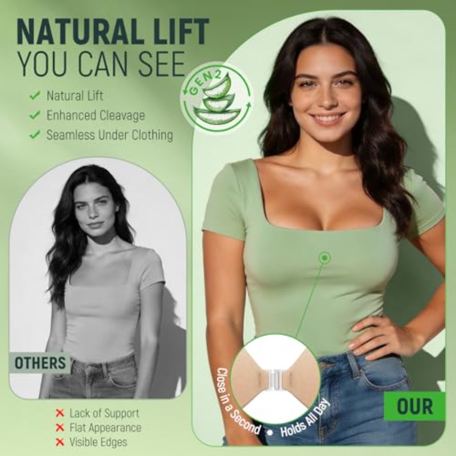 Ultra Invisible Sticky Bra Pus - Backless Bra Sticky ulasan dan harga