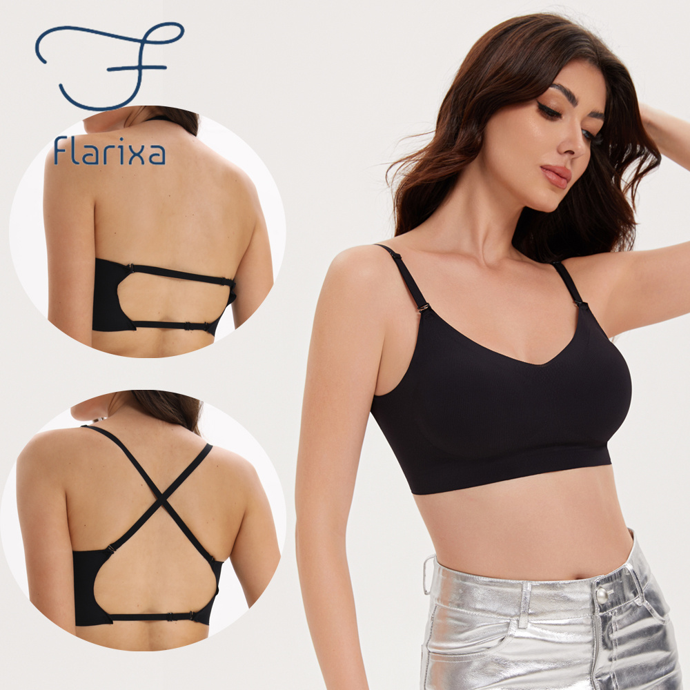 Flarixa Seamless Low Back Bra  - Full Coverage Bra ulasan dan harga