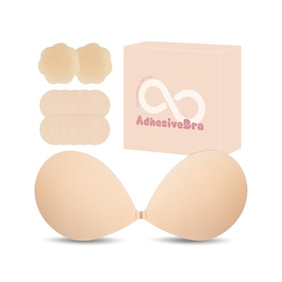 Sticky Bra Push Up Strapless A - Backless Bra Sticky ulasan dan harga